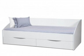 Кровать одинарная "Фея - 3" симметричная New (2000Х900) белая в Набережных Челнах - naberezhnye-chelny.ok-mebel.com | фото