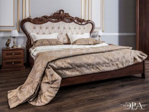 Кровать с мягким изголовьем Афина 1600 (караваджо) в Набережных Челнах - naberezhnye-chelny.ok-mebel.com | фото 1