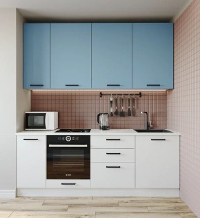 Кухонный гарнитур Капри 2200 h950 (Стол. 38мм) в Набережных Челнах - naberezhnye-chelny.ok-mebel.com | фото