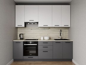 Кухонный гарнитур Меренга 2400 h950 (Стол. 26мм) в Набережных Челнах - naberezhnye-chelny.ok-mebel.com | фото