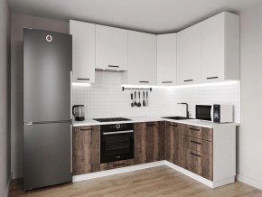 Кухонный гарнитур Старое Дерево 2200*1600 h950 (Стол. 38мм) в Набережных Челнах - naberezhnye-chelny.ok-mebel.com | фото