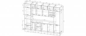 Кухонный гарнитур Старое Дерево 3400 (Стол. 38мм) в Набережных Челнах - naberezhnye-chelny.ok-mebel.com | фото 2