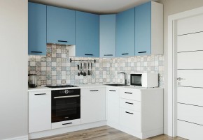 Кухонный гарнитур угловой Капри 2200х1600 h950 (Стол. 38мм) в Набережных Челнах - naberezhnye-chelny.ok-mebel.com | фото
