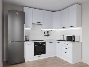 Кухонный гарнитур угловой Смоки 2200*1600 h950 (Стол. 26мм) в Набережных Челнах - naberezhnye-chelny.ok-mebel.com | фото