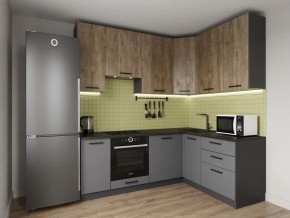 Кухонный гарнитур Умбра 2200*1600 h950 (Стол. 38мм) в Набережных Челнах - naberezhnye-chelny.ok-mebel.com | фото