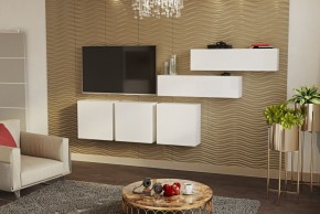 ЛИНДА Гостиная (Белый/Белый) в Набережных Челнах - naberezhnye-chelny.ok-mebel.com | фото 2