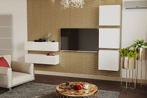 ЛИНДА Гостиная (Белый/Белый) в Набережных Челнах - naberezhnye-chelny.ok-mebel.com | фото 4