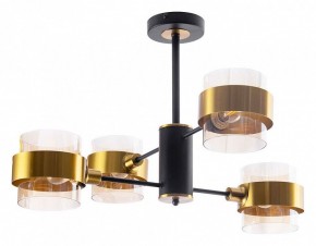 Люстра на штанге Arte Lamp Carlo A8205SP-4BK в Набережных Челнах - naberezhnye-chelny.ok-mebel.com | фото