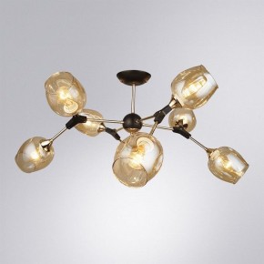 Люстра на штанге Arte Lamp Seppia A4211PL-8BK в Набережных Челнах - naberezhnye-chelny.ok-mebel.com | фото 2