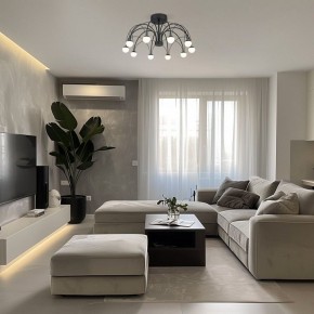 Люстра на штанге Eurosvet Ragno 90035/10 LED черный в Набережных Челнах - naberezhnye-chelny.ok-mebel.com | фото 5