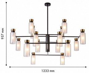 Люстра на штанге Favourite Slank 4482-16P в Набережных Челнах - naberezhnye-chelny.ok-mebel.com | фото 3