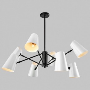 Люстра на штанге Imex MD.23670 MD.23670-8-P-BK в Набережных Челнах - naberezhnye-chelny.ok-mebel.com | фото