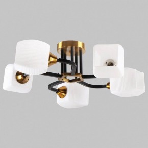 Люстра на штанге Imex MD.52009 MD.52009-5-S-BK+GAB в Набережных Челнах - naberezhnye-chelny.ok-mebel.com | фото
