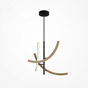 Люстра на штанге Maytoni Wabi MOD428PL-L27BK в Набережных Челнах - naberezhnye-chelny.ok-mebel.com | фото 3