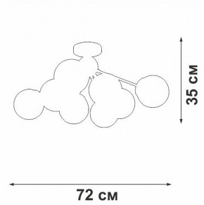 Люстра на штанге Vitaluce V3772 V3772-8/8PL в Набережных Челнах - naberezhnye-chelny.ok-mebel.com | фото 4