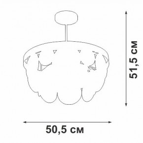 Люстра на штанге Vitaluce V5882 V5882-8/6PL в Набережных Челнах - naberezhnye-chelny.ok-mebel.com | фото 4