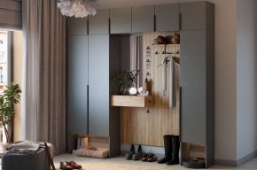 МЕБЕЛЬСОН К11 Прихожая (графит) в Набережных Челнах - naberezhnye-chelny.ok-mebel.com | фото