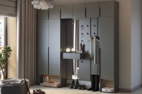 МЕБЕЛЬСОН К32 Прихожая (графит) в Набережных Челнах - naberezhnye-chelny.ok-mebel.com | фото