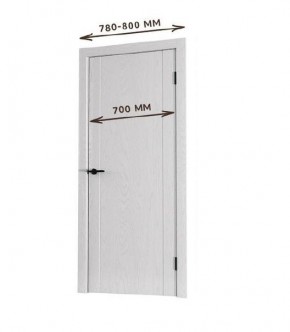 Межкомнатная дверь Bolivar Вяз дымчатый (комплект) 700 в Набережных Челнах - naberezhnye-chelny.ok-mebel.com | фото
