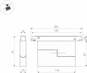 Накладной светильник Arlight MAG-ORIENT 049994 в Набережных Челнах - naberezhnye-chelny.ok-mebel.com | фото 2