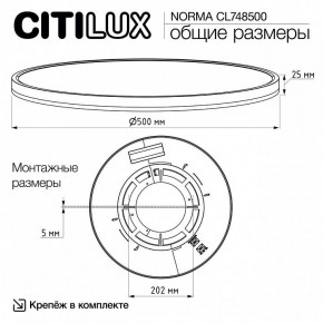 Накладной светильник Citilux Norma CL748500 в Набережных Челнах - naberezhnye-chelny.ok-mebel.com | фото 11