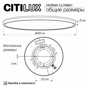 Накладной светильник Citilux Norma CL748601 в Набережных Челнах - naberezhnye-chelny.ok-mebel.com | фото 11
