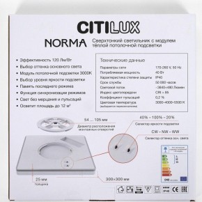 Накладной светильник Citilux Norma CL748K301 в Набережных Челнах - naberezhnye-chelny.ok-mebel.com | фото 8