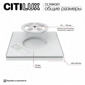 Накладной светильник Citilux Norma CL749K301 в Набережных Челнах - naberezhnye-chelny.ok-mebel.com | фото 13