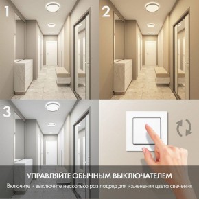 Накладной светильник Denkirs PLATO DK6511-WH/1 в Набережных Челнах - naberezhnye-chelny.ok-mebel.com | фото 6