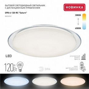 Накладной светильник Эра Классик SPB-6-120-RC Saturn (С) в Набережных Челнах - naberezhnye-chelny.ok-mebel.com | фото 3