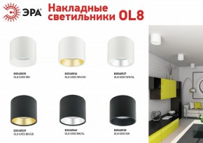 Накладной светильник Эра OL8 GX53 BK Б0048538 в Набережных Челнах - naberezhnye-chelny.ok-mebel.com | фото 2