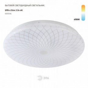 Накладной светильник Эра Slim SPB-6 Slim 3 24-6K в Набережных Челнах - naberezhnye-chelny.ok-mebel.com | фото 2