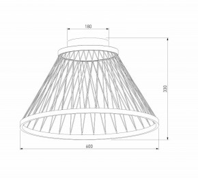 Накладной светильник Eurosvet Cesta 40019/1 LED коричневый в Набережных Челнах - naberezhnye-chelny.ok-mebel.com | фото 4