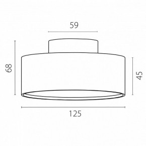 Накладной светильник Lightstar Acuto 215937 в Набережных Челнах - naberezhnye-chelny.ok-mebel.com | фото 3