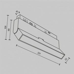 Накладной светильник Maytoni Basis Rot TR036-2-12W2.7K-B в Набережных Челнах - naberezhnye-chelny.ok-mebel.com | фото 7