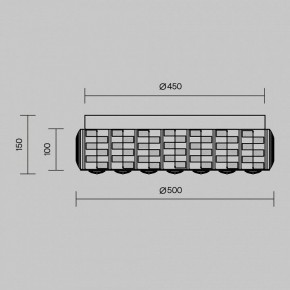 Накладной светильник Maytoni Castello MOD336CL-L100G3K в Набережных Челнах - naberezhnye-chelny.ok-mebel.com | фото