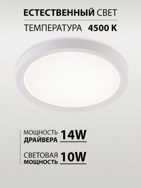 Накладной светильник Natali Kovaltseva PLAIN LED LAMPS 81113/1C в Набережных Челнах - naberezhnye-chelny.ok-mebel.com | фото 4