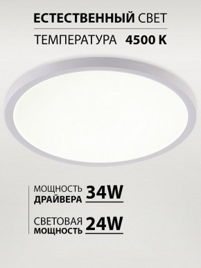 Накладной светильник Natali Kovaltseva PLAIN LED LAMPS 81113/3C в Набережных Челнах - naberezhnye-chelny.ok-mebel.com | фото 3