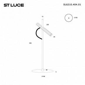 Настольная лампа декоративная ST-Luce LILT SL6210.404.01 в Набережных Челнах - naberezhnye-chelny.ok-mebel.com | фото 2