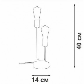 Настольная лампа декоративная Vitaluce V3005 V3005-1/2L в Набережных Челнах - naberezhnye-chelny.ok-mebel.com | фото 5