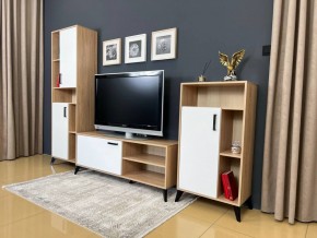 ОСКАР TRIO Гостиная (дуб золотой/белый) в Набережных Челнах - naberezhnye-chelny.ok-mebel.com | фото 3