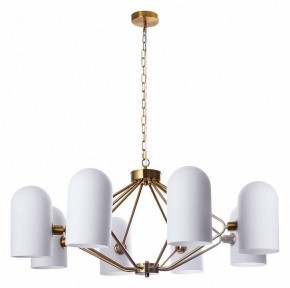Подвесная люстра Arte Lamp Cassel A5454LM-8PB в Набережных Челнах - naberezhnye-chelny.ok-mebel.com | фото 2