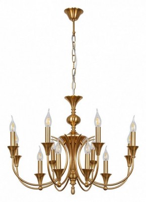 Подвесная люстра Arte Lamp Collinetta A4094LM-12PB в Набережных Челнах - naberezhnye-chelny.ok-mebel.com | фото 2