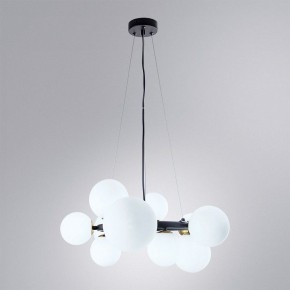 Подвесная люстра Arte Lamp Gemini A2243SP-10BK в Набережных Челнах - naberezhnye-chelny.ok-mebel.com | фото 3