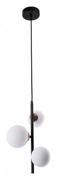 Подвесная люстра Arte Lamp Gemini A2243SP-3BK в Набережных Челнах - naberezhnye-chelny.ok-mebel.com | фото 2