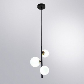 Подвесная люстра Arte Lamp Gemini A2243SP-3BK в Набережных Челнах - naberezhnye-chelny.ok-mebel.com | фото 3