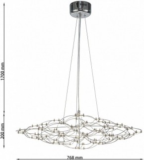 Подвесная люстра Favourite Thinner 4305-8P в Набережных Челнах - naberezhnye-chelny.ok-mebel.com | фото 5