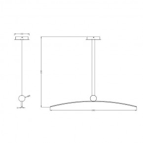 Подвесной светильник Arte Lamp Arno A3362SP-25BK в Набережных Челнах - naberezhnye-chelny.ok-mebel.com | фото 3