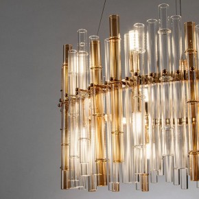 Подвесной светильник Arte Lamp Crystalla A4111LM-16GO в Набережных Челнах - naberezhnye-chelny.ok-mebel.com | фото 3