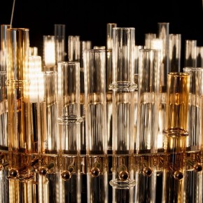 Подвесной светильник Arte Lamp Crystalla A4111LM-16GO в Набережных Челнах - naberezhnye-chelny.ok-mebel.com | фото 6